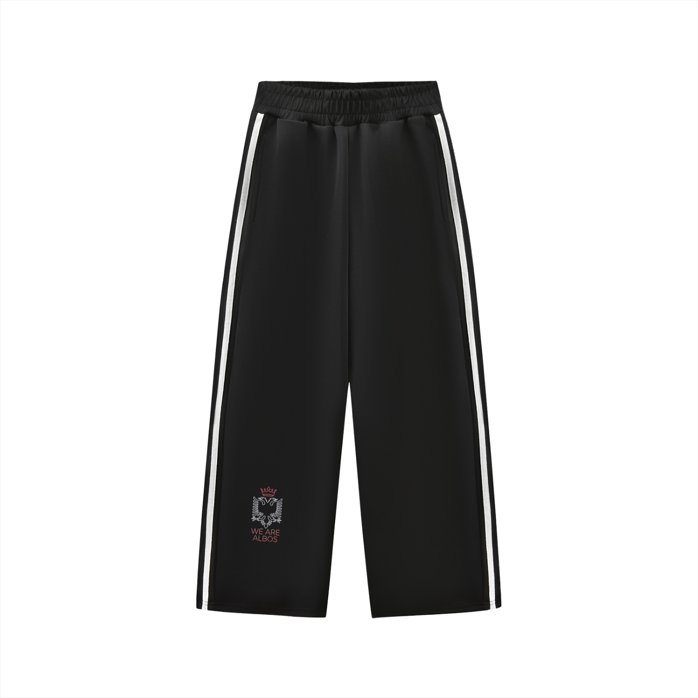 Kids’ Contrast Tape Sweatpants (Loose)