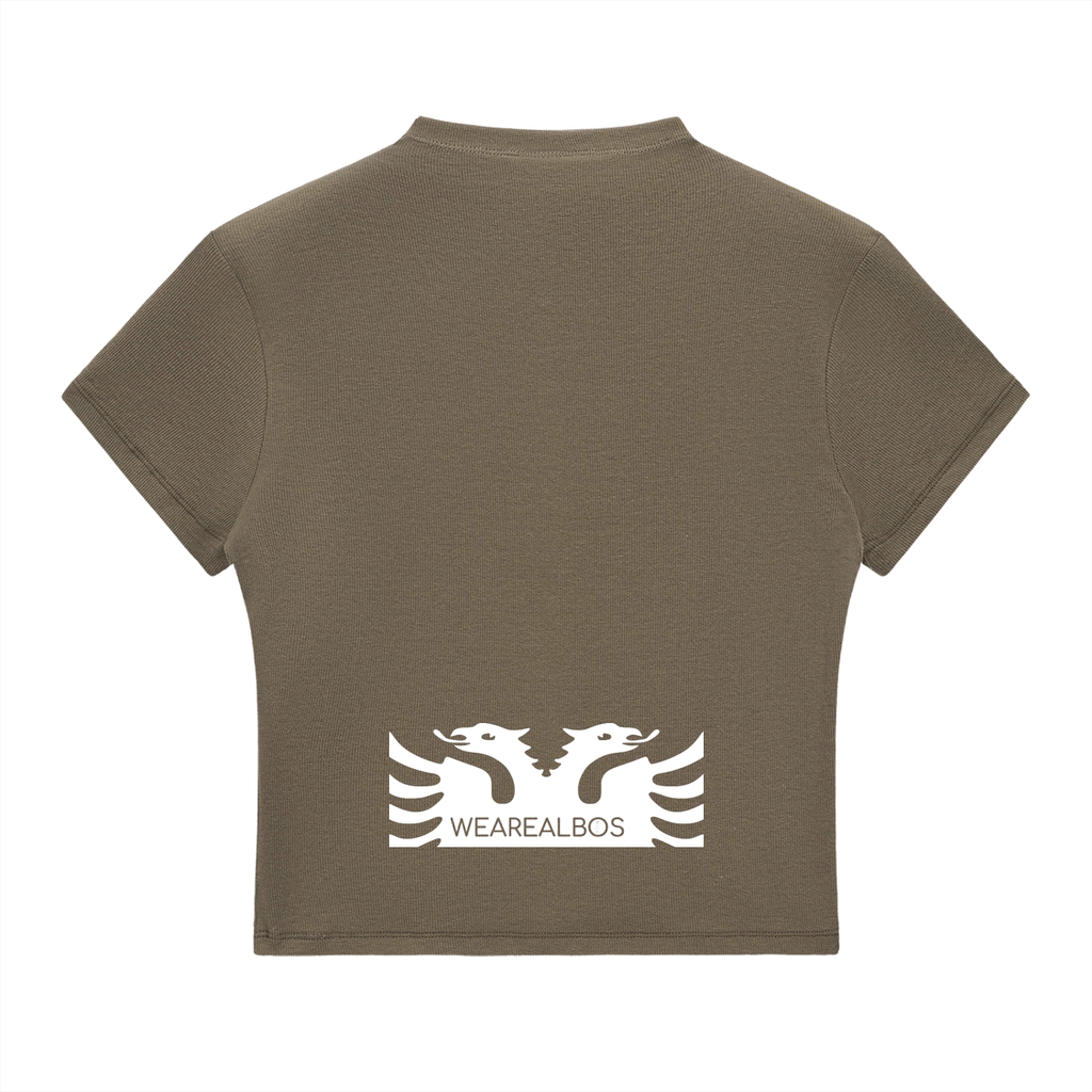 Essential Slim Fit Mock Neck T-Shirt (Bodycon)