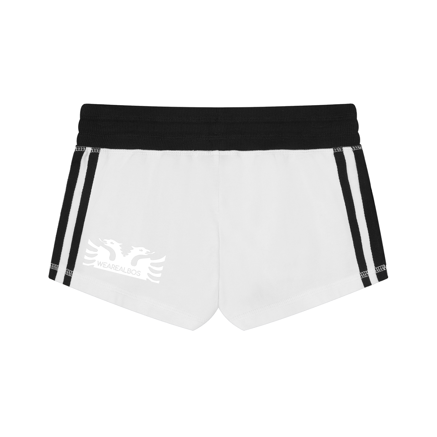 Women's Contrast Stripe Track Shorts