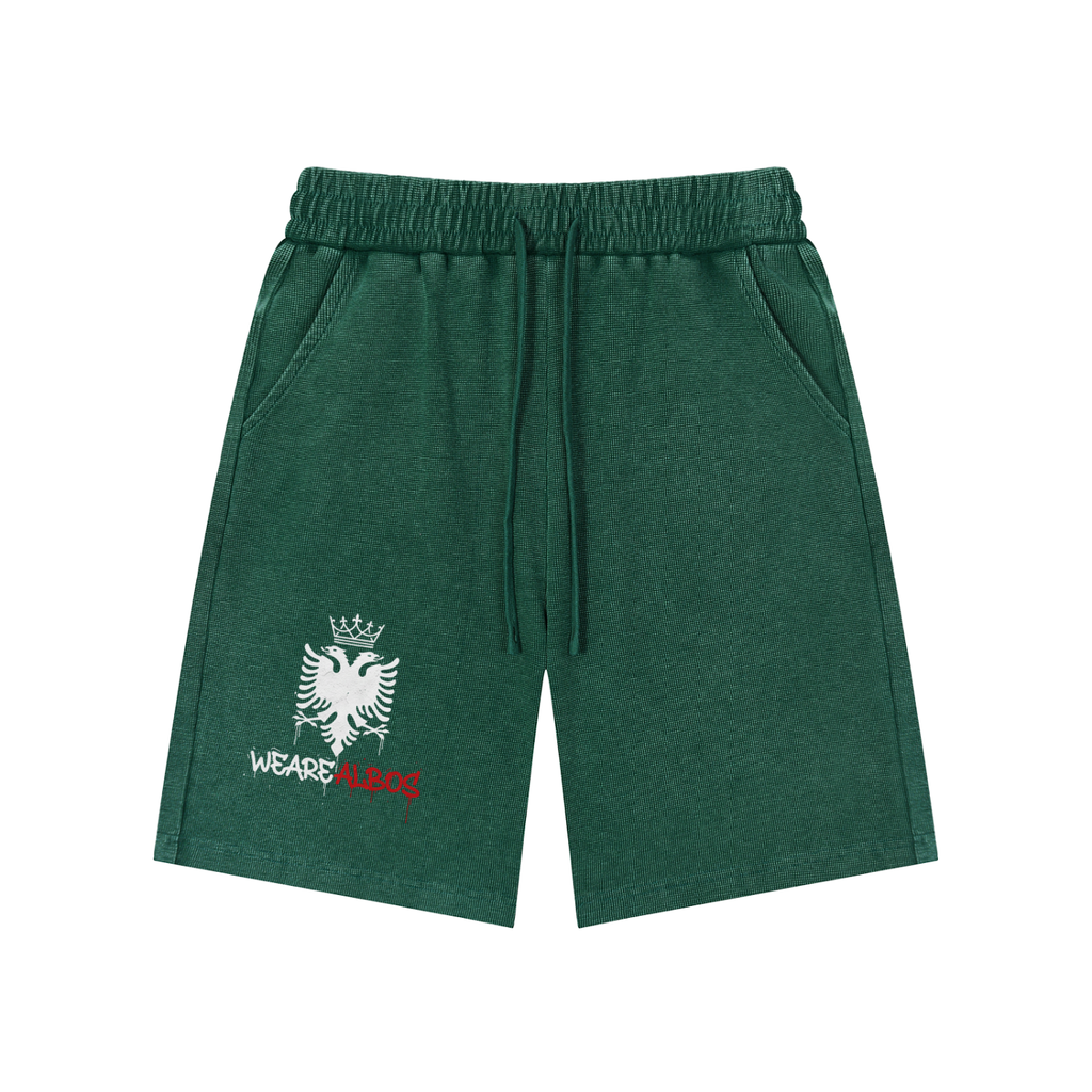 Mineral Wash Loose Knit Shorts Unisex (Loose)