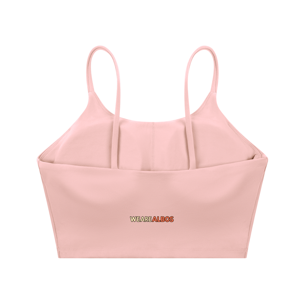 Spaghetti Strap Yoga Sports Bra