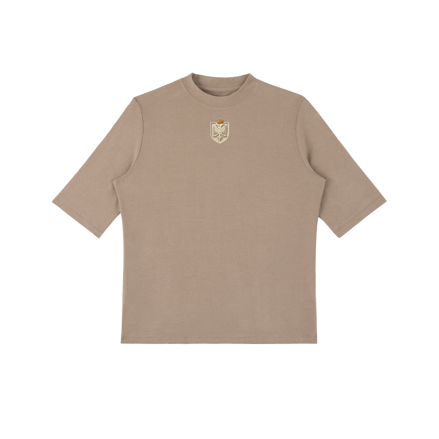 Essential Mock Neck Short Sleeve T-Shirt