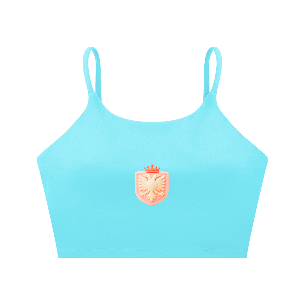 Spaghetti Strap Yoga Sports Bra