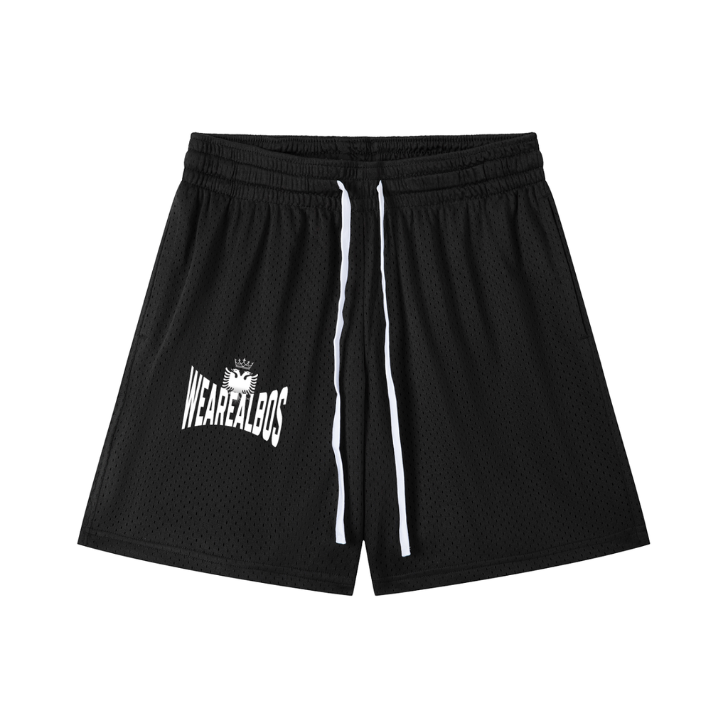 Mesh Drawstring Shorts (Loose)