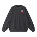Snow Washed Oversized Sweatshirt