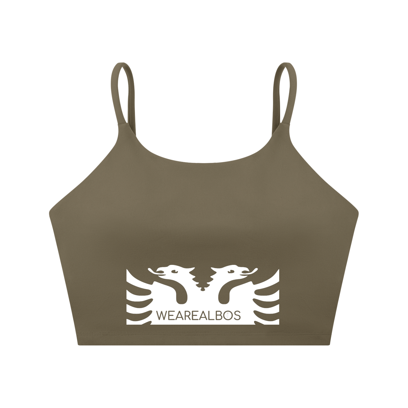 Spaghetti Strap Yoga Sports Bra (Skinny)