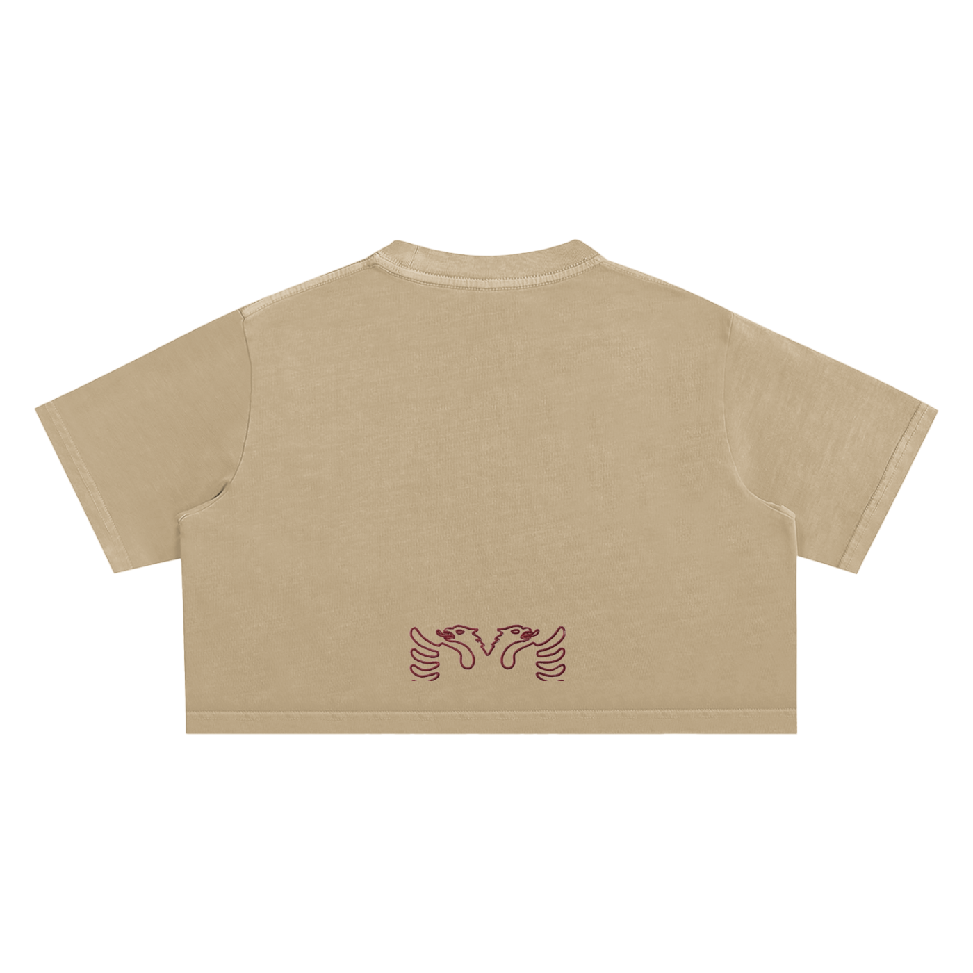 Snow Washed Crop Top